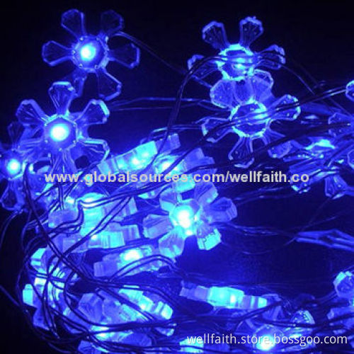 LED Ball String Lights for Christmas and Birthday Gifts with 4.5V Voltage